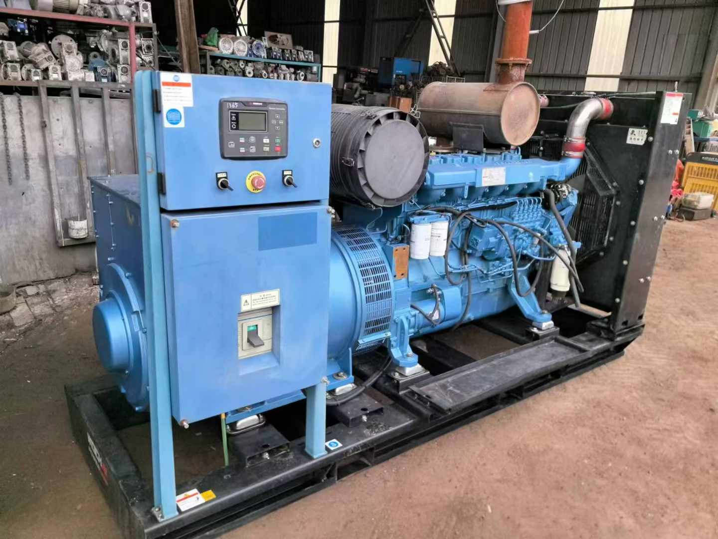 西和500kW 柴油发电机组可带动设备功率的计算公式是什么？